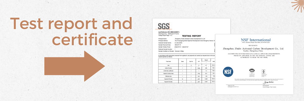 Rapport d'essai et certificat SGS 2