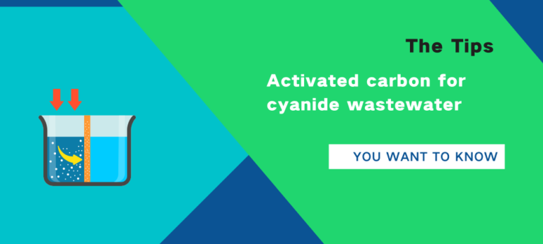 Activated carbon for cyanide wastewater