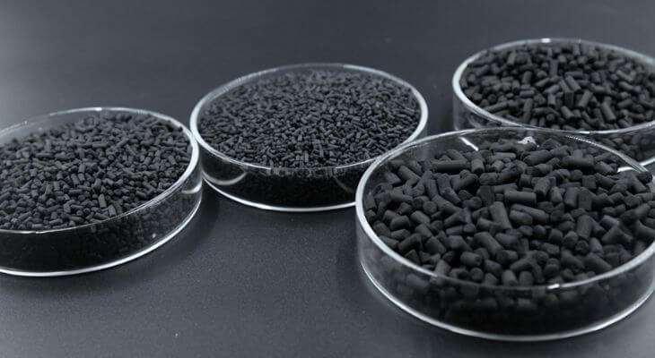 гранулы активированного угля