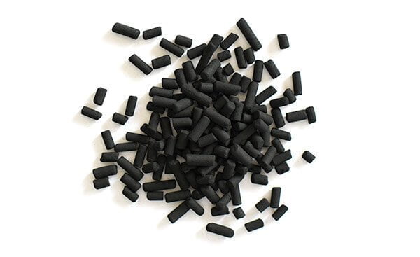 Carbón activado en pellets