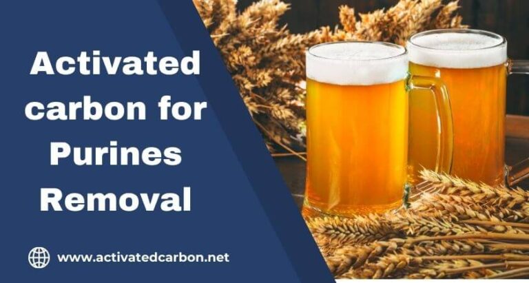 Activated carbon for purines removal